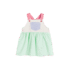 Piece Neon Striped Dress